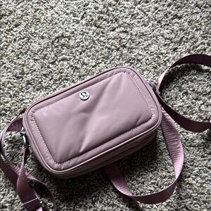 LIKE NEW/EUC lululemon athletica Pink Crossbody Bag